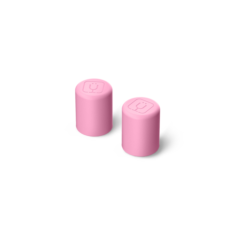 Magnetic Straw Cover | Primrose | 2-Pack - Premium Lid Carry